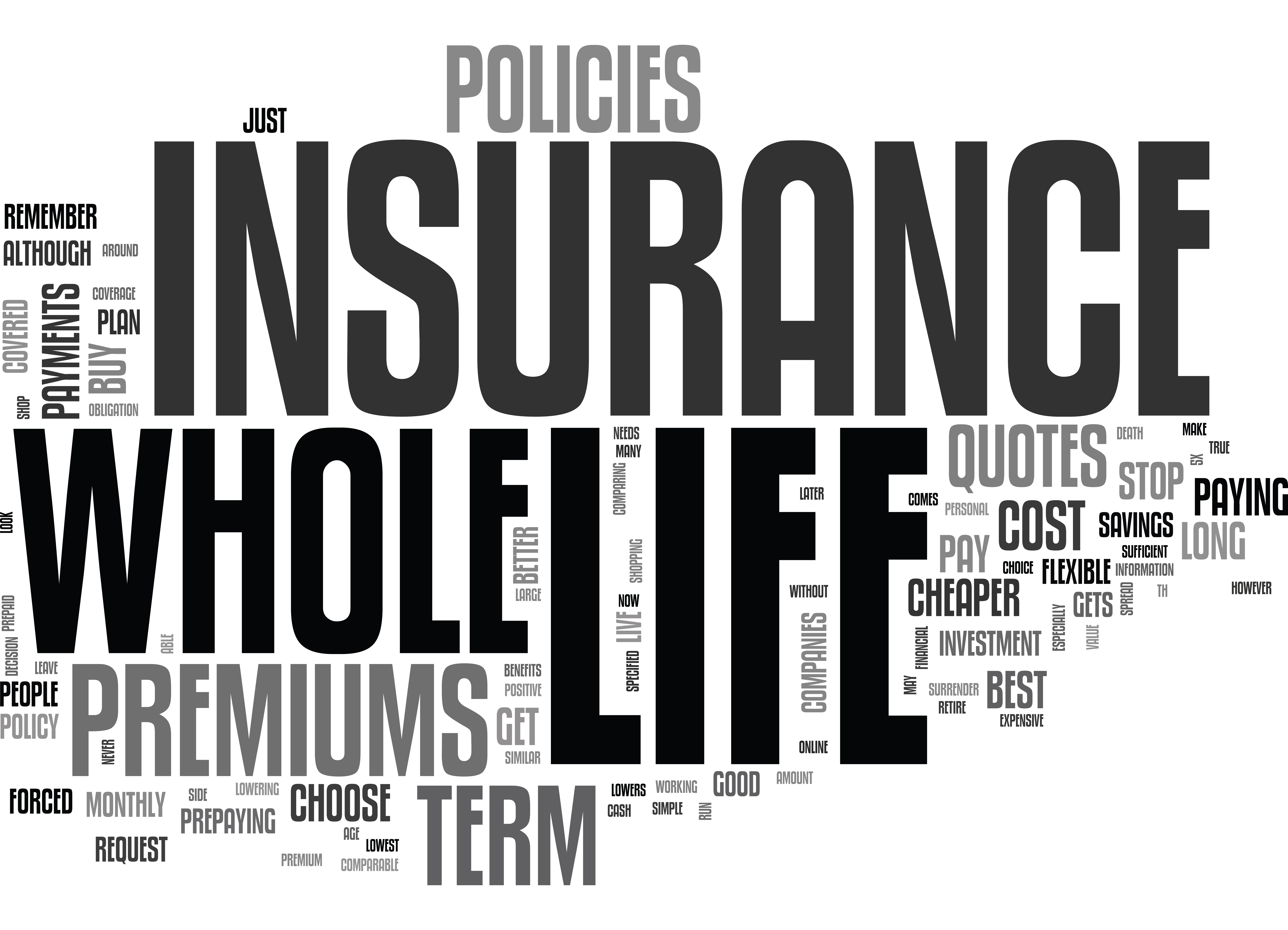 Know The Difference Between Term and Whole Life Insurance